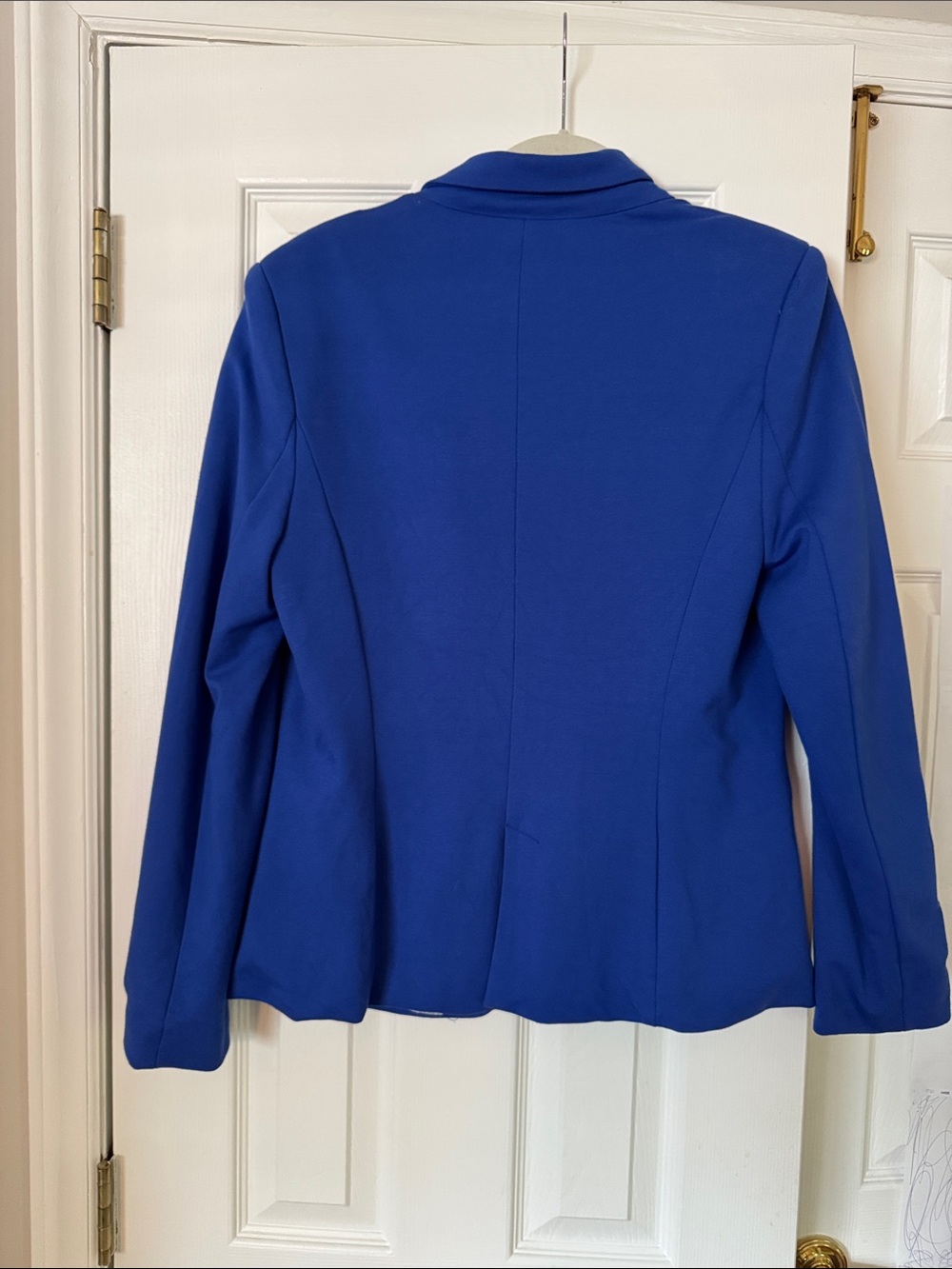 Tahari ASL Royal Blue Single-Button Blazer - Picture 3 of 4
